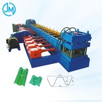 Cold House Keel Frame Guardrail Road Barrier Making Machine For Road Crash Barrier / Safety Guardrail
