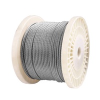 1x7 8mm 10mm 12mm 304 Stainless Steel Wire Rope Customized Guardrail Fishing Fishing Line Cable