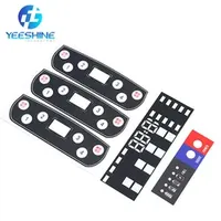 Overlay Membrane Graphic Overlay Electric Circuit Control Switch Panel Membrane Switch for Auto
