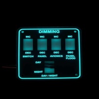 IP65 IP67 Backlight Membrane Switch Custom Membrane Switch