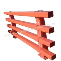 Bridge Three Cross Box Beams Guardrail Customized Mild Steel Bridge Guardrail Bracket for Highway