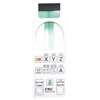 Factory directly Drum bag custom keypad membrane keyboard flat membrane switch
