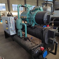 High Efficient Commercial Chiller Unit Industrial Water Screw Cooled Chiller Water-cooled Water Chillers