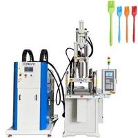 55 Ton LSR Silicone Vertical Injection Machine Used For Silicone Basting Pastry Brush