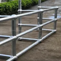 Jimu Hot DIP Galvanized Mega-Ball Heavy Duty Steel Structure Handrails