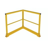 Frp Hand Rail Pultruded Handrails Stair Railing Fiberglass Grp Handrail with Kickplate and Connector Fittings