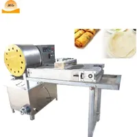 Samosa Dough Pastry Sheet Maker Lumpia Spring Roll Sheet Wrapper Making Machine