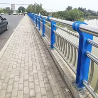 River guardrail, isolation fence, guard rail, viaduct, stainless steel, bridge landscape, building materials, traffic, custom
