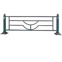 Factory Wholesale Municipal Zinc Steel Railing Urban Road Guardrail Road Safety Barrier