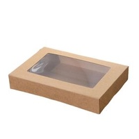 Wholesale Ivory Card Pastry Boxes Customized Bakery Boxes with Window Cookie Box for Gift Giving