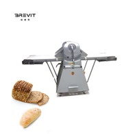 Best Catering BREVIT Commercial Use Puff Pizza Table Top Pastry Croissant Machine Dough Sheeter Low Price For Pastry