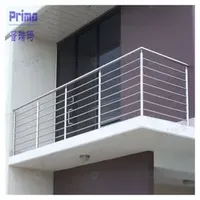 Prima Balustrade and Railing Stainless Steel Rod Bar Garden Balcony Balustrade & Handrail