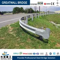 high Strength W Beam Highway Guardrails for Safety China Factory