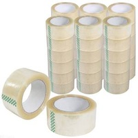 Cinta De Embalaje Transparent and Brown Tape Bopp Packing clear Tape