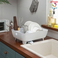 Drain basket plastic dish racks storage holders dish drying rack Kitchen accessories cup holder tableware
