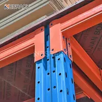 Mezzanine Storage Pallet Steel Racking Wholesale Industrial Heavy Duty Steel Pallet Racks Supported Mezzanine Solution