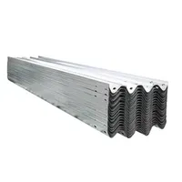 Custom Color Q235 Q345 Steel Corrugated Beam Guardrail Made in China