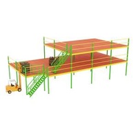 Metallic Storage Racks Competitive Price Wholesale Shelves One-Stop Service Warehouse Mezzanine