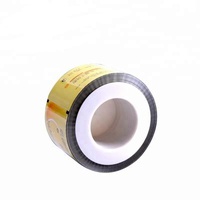 Recyclable plastic muffin nuts food candy chocolate bar stock wrapper printed bopp film plastic muffin