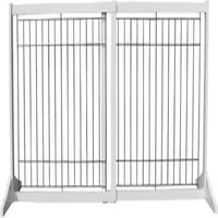 Fence Pen Freestanding Foldable Dog Gates Pet fence door fence dog fence door safety door indoor partition guardrail baffle small and medium-sized dogs and cats retractable Pet Puppy Safety Fence