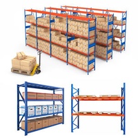 2000*600*2000mm Medium Duty Storage Shelvesing Racks Warehouse Racking System for Industrial Workshop