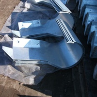 High-speed Armco Flex Beam Traffic Hot Dip Galvanized Steel Guardrail Terminale End