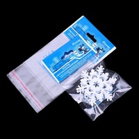Sleeve / Film Recycled Custom Printed Clear Self Adhesive OPP BOPP Cellophane Bags For Packaging