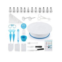 85pcs Pastry Tip Cake Decorating Supplies Piping Tips Tools Cake Tools Supplies Baking Equipment Tools Cake