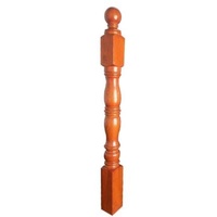 Factory Stable Sale Various Height Tier Red Oak Circular Staircase Railing Handrail Widely Used Covers