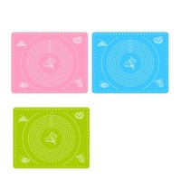 50*40cm Extra Large 214g Viable Silicone Baking Mat For Pastry Rolling With Measures Pastry Rolling Mat / Baking Silicone Mat