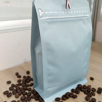 Coffee Bean Packaging Bags Matte BOPP Laminated Foil PE Aluminum PET Food Grade Coffee Bean Packaging Bags