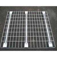 Wire mesh decking for Teardrop Pallet racks