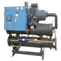High Power Water Semi-Hermetic Single -Head Cooled Screw Chillers of Production Machine
