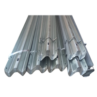 Traffic Barrier High Speed Guardrail Fence Highway Guardrail With Galvanized China Factory Highway Wave W Beam Guardrail