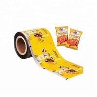 Custom Bopp Film Stock Custom Spice Bopp Film Food Wrapper Food Packet Food Wrapper Colorful Plastic Food Wrapping