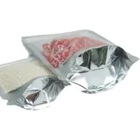 High-Grade Heat Sealing Polypropylene Glossy Silver Color BOPP Film for Food Packaging