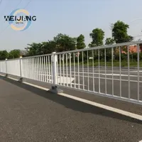 Municipal Road Guardrail Central Diversion Guardrail for People and Vehicles Urban Traffic Mobile Machine Non-Collision Traffic Fence