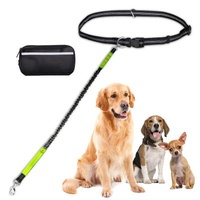 Stocked Sports Dog Fanny Pack Pet Poop Bag Holder Thoughtful Leash Handrail Free Leash