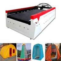Flatbed CO2 Fabric Laser Cutting Machine for Tent and Membrane Structure 126" x 315"""