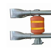 ISO Standard Roadway Traffic Safe Rolling Type Safety EVA Traffic Barrier Safety Roller Crash Barrier For Highway Guardrail
