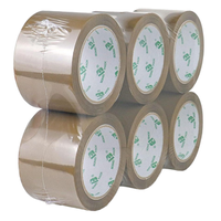 BOMEI PACK Heavy Duty Brown BOPP High Quality Packing Tape 60mic*72mm*55m for Storage and Shipping