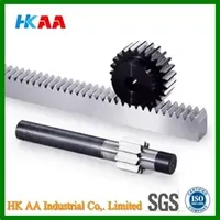 Carbon Steel / Alloy Steel Black Oxide Ground Racks and Pinions