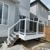 Elegant Aluminum Alloy Outdoor Handrailing for Villas and Gardens
