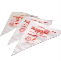 100pcs/Bag Disposable Plastic Pastry Bag Icing Piping Cream Nozzle Small Large Size Cake Decorating Tools Fondant Set