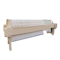 4kw Membrane Filter Press For Palm Oil Sunflower Coconut Oil Single Chamber Feeding