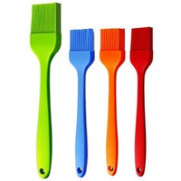 Basting Brush Silicone Pastry Baking Brush BBQ Sauce Marinade Meat Glazing Oil Brush Heat Resistant