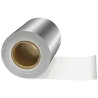 Premium Light Silver BOPP with 60g Glassine Base