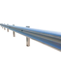 W Beam Guard Rails Protecting Road Used Safety Steel Highway Guardrail