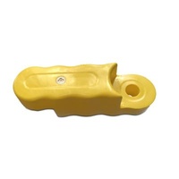 Cheap new or red special protection style PE white color go kart block barrier for high quality in Canton, plastic barricade guardrail schranke guardrails custom barricade