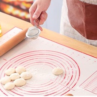 Sustainable Universal Pastry Mat Bakeware Non Stick Sheet Silicone Baking Mat With Measurements For Pastry Rolling